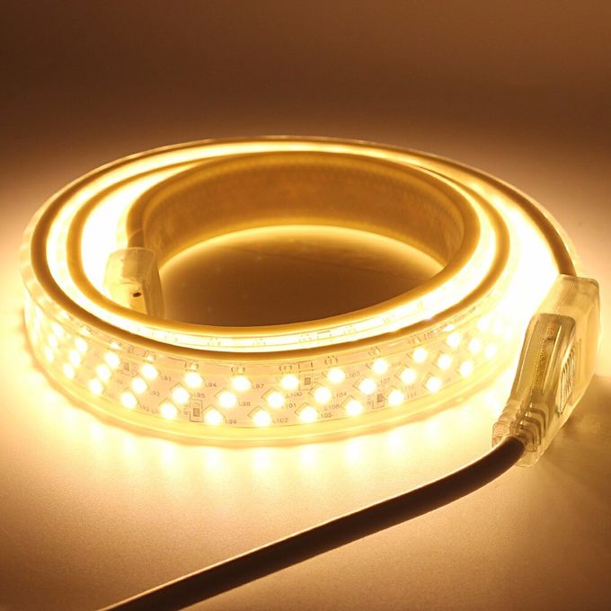 3 Lines Waterproof LED Strip Strong Light - 10 Meters