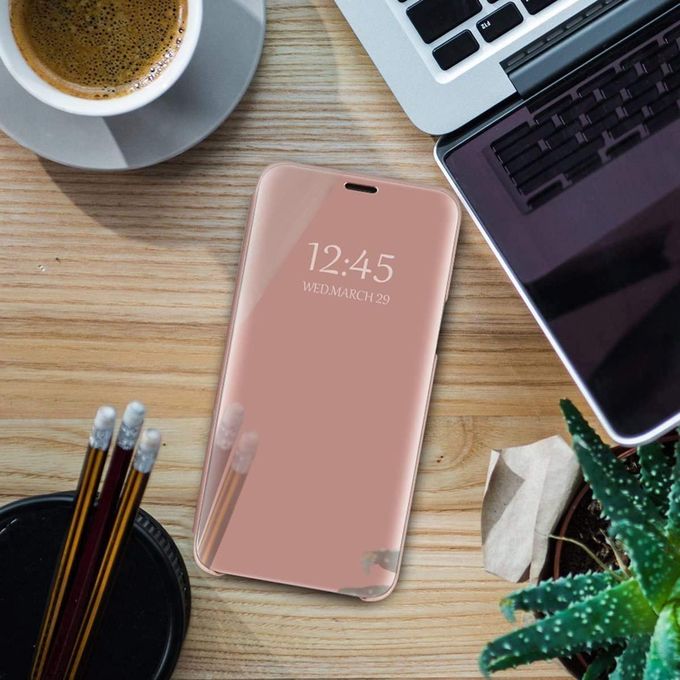 Custodia In Silicone Con Glitter E Fiori Per Xiaomi Poco F3 / Mi 11i / Redmi K40 - Cover Trasparente Antiurto (Rosa) - 2