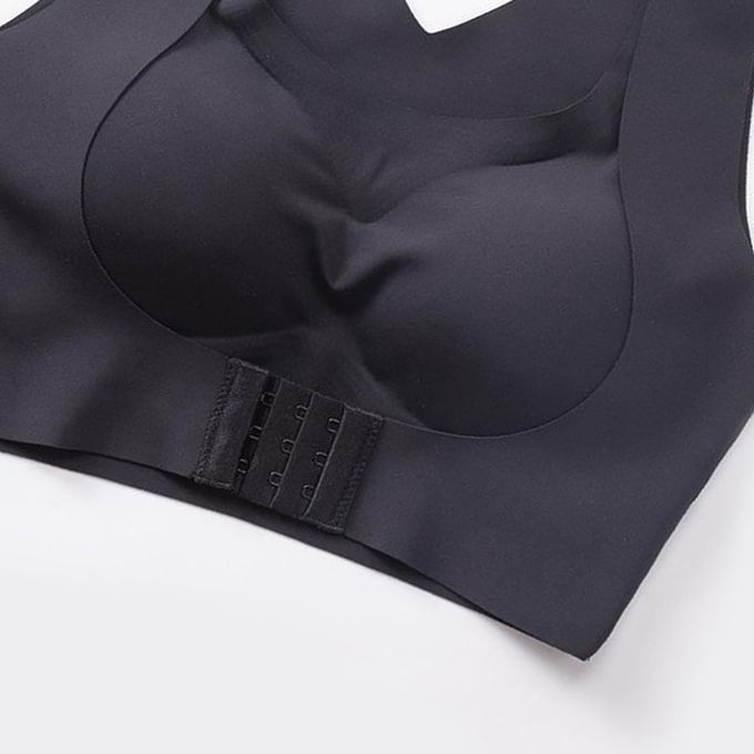 Seamless Front Buckle Support Bra