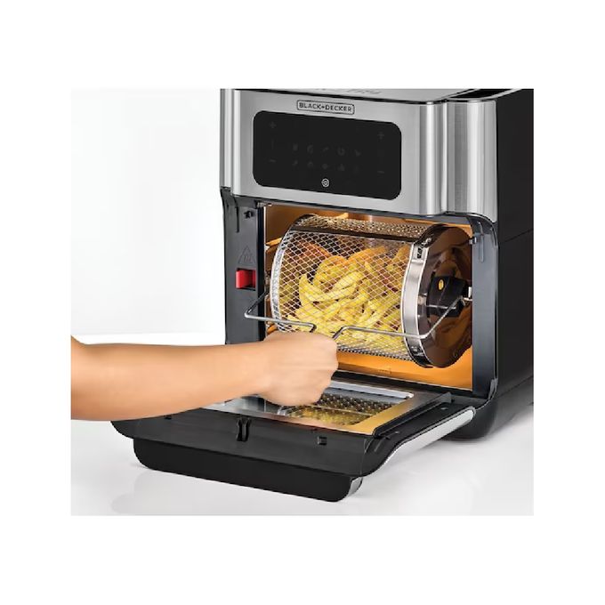 Black+Decker Digital Air Fryer Aof100-B5 Oven Digital Temperature Cont