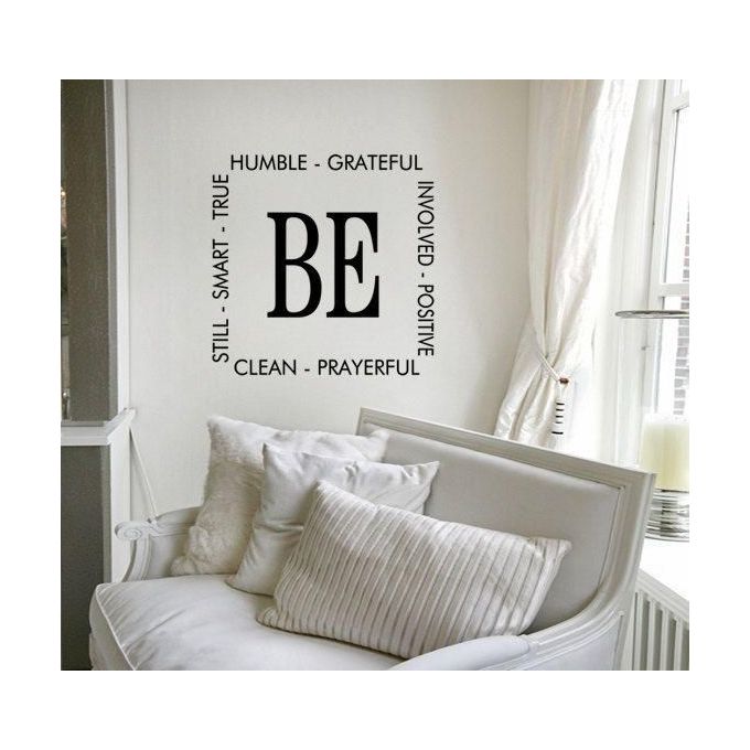 Quotes For Living Room Waterproof Wall Sticker