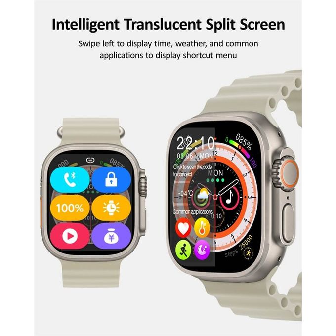 New Hk9 Ultra 2 Smart Watch Amoled Display Chat-GPT Support