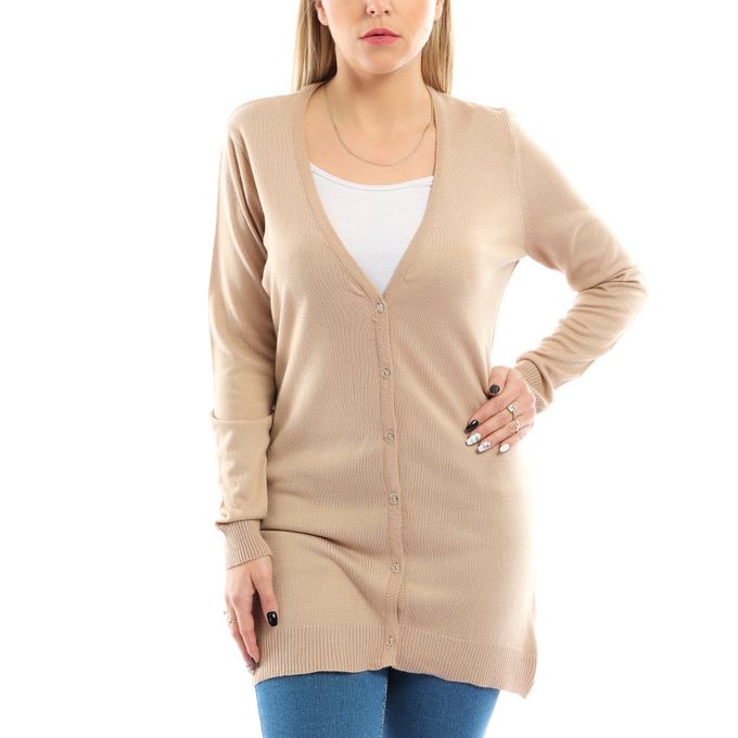 dark beige cardigan