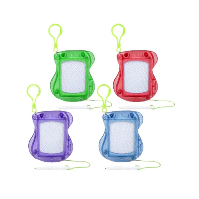 Mini Magnetic Drawing Board for Kids - (Pack of 6) Backpack Keychain Clip  Drawing Boards, Erasable Doodle Sketch and Writing Pad for Boys and Girls