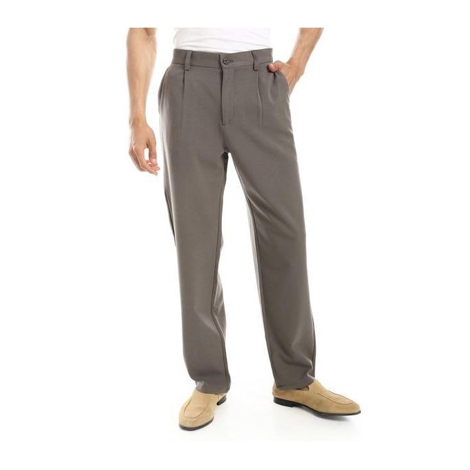 Old Money Straight Fit Trousers - Tight Stitch - Jumia Egypt