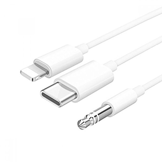 product_image_name-Generic-3.5mm To Type-C/Lightning Audio Cable-1