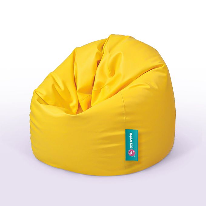 Yellow sales bean bag