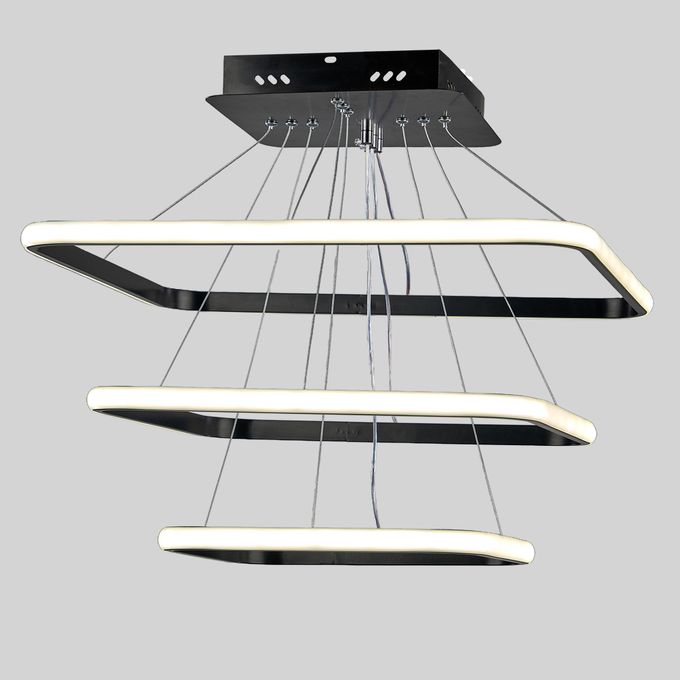 ثريا LED من ناغفا شوب LSB-7002 باللون الأسود - Nagafa Shop