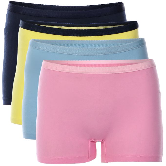 Mesery Bundle Of 4 Stretch Cotton Hotshort Panties @ Best Price Online ...