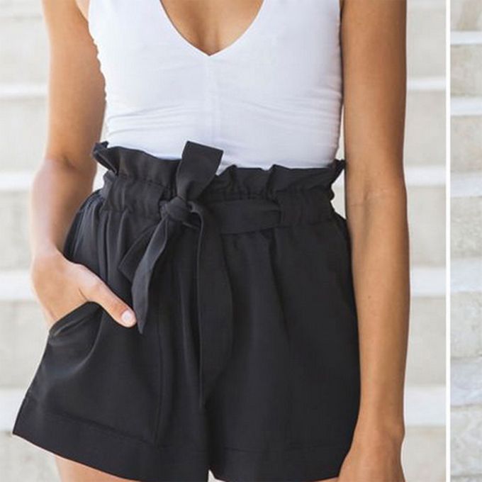 Casual high waisted shorts online