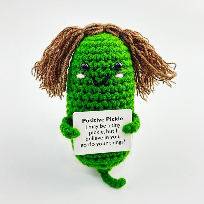 تسوق Stress Relief Pickle Pendant Positive Pickle Plush Doll