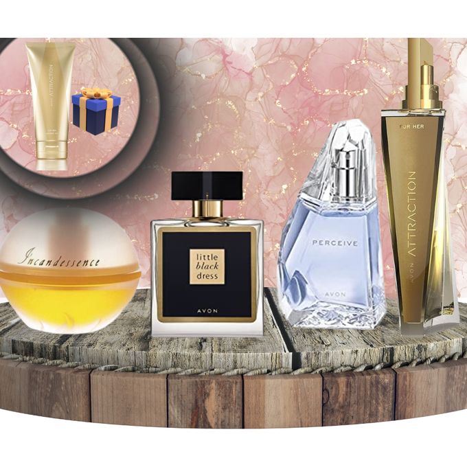 Avon A Set Of The Best Avon Perfume For Women, 4 Pieces @ Best