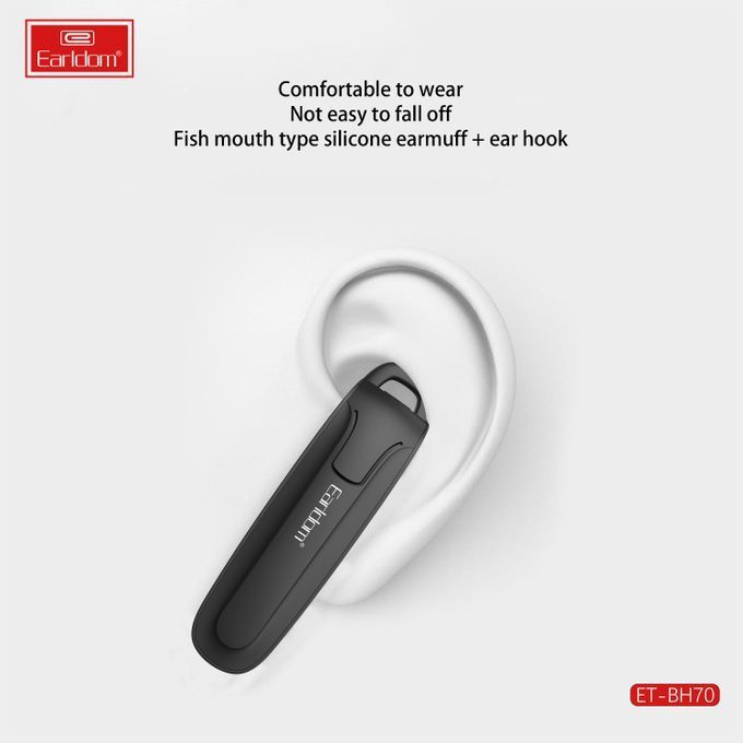 Generic Earldom Business Wireless Bluetooth Earphone Headset BH70