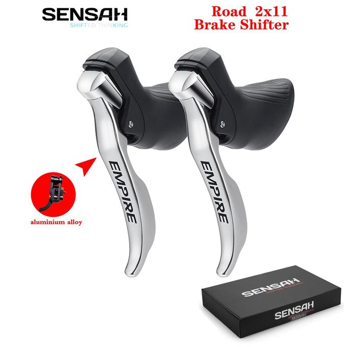 【新品】SENSAH 11×2 シフトセット Amazon.co.jp: SENSAH STIレバー 自転車左右変速機・シフター