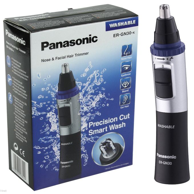 تسوق Panasonic Er Gn30 ماكينة إزالة الشعر من الأنف والأذن والوجه للاستخدام الجاف والرطب اونلاين جوميا مصر