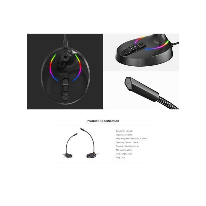 product_image_name-Havit-Gk55 Usb Rgb Lighting Gaming Mic For Computer-3