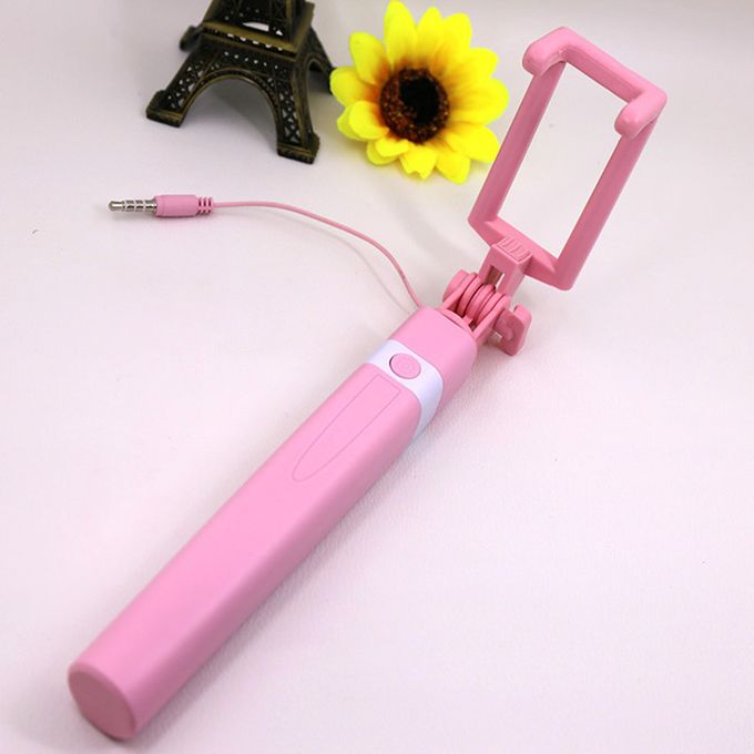 Generic (Pink)Extendable Selfie Stick Portable Handheld For IPhone 6 Plus Samsung Huawei Sony LG Xiaomi OPPO IRO @ Best Price Online | Jumia Egypt