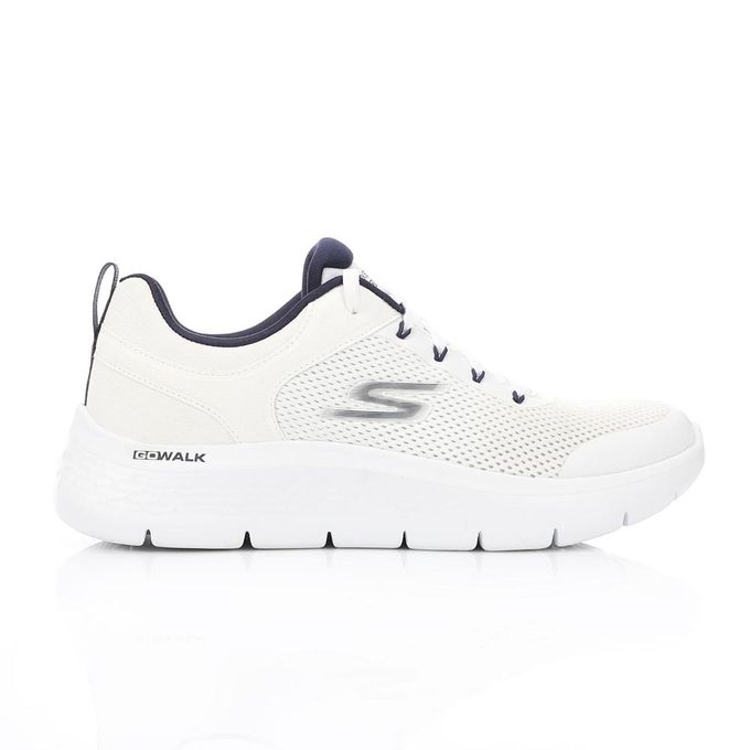 GO WALK FLEX - IMPECCABLE II-216495-WNV LACE UP Sneakers - WHITE NAVY ...