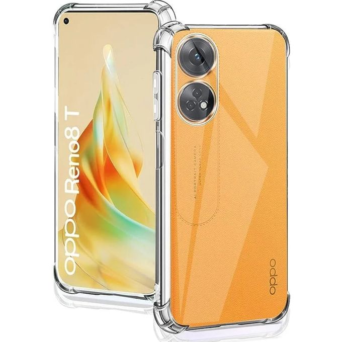 Case Pochette Compatible For Oppo Reno 8T 4G Silicone fini Vert Foncé
