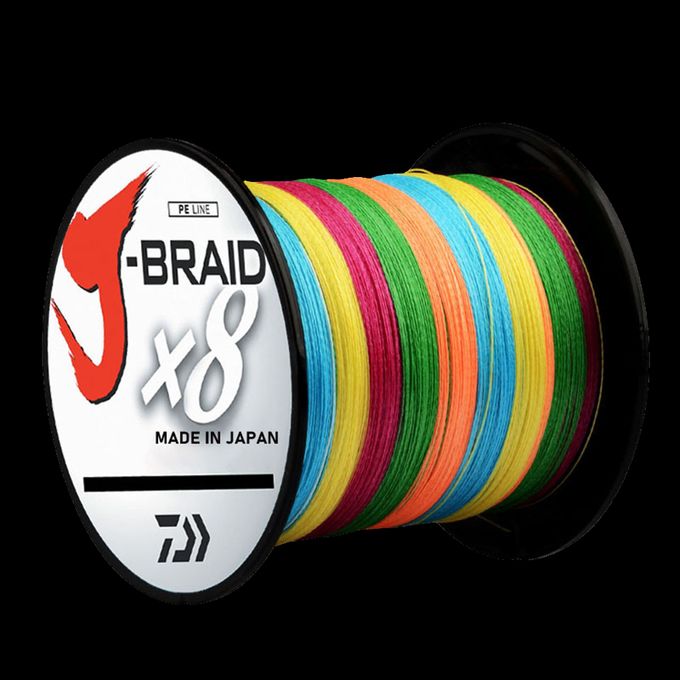 تسوق Japan Super Strong PE Braided Fishing Line Multifilament Braid Thread  White اونلاين