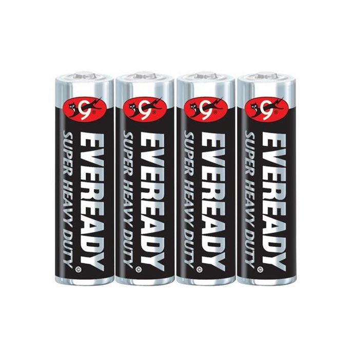Eveready Super Heavy Duty AA Batteries – Long-Lasting Power For Everyday Use