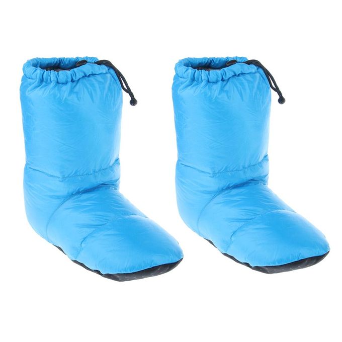 Generic Camping Goose Down Booties Boots Slippers For Men Women