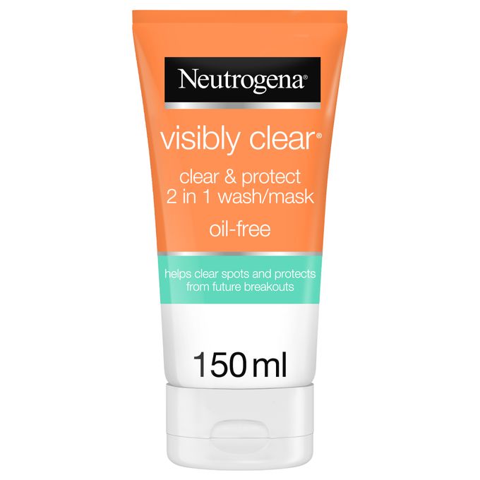 Shop Neutrogena Visibly Clear Spot Proofing 2-in-1 Wash Mask - 150ml ...