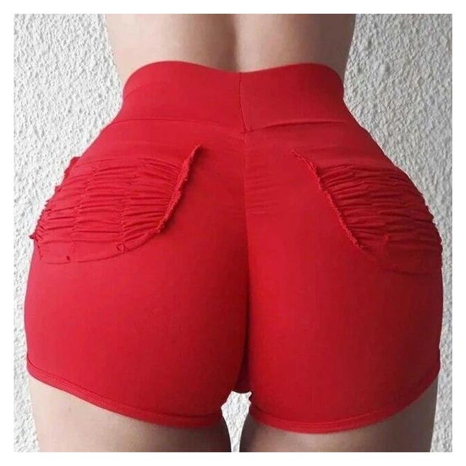 Compre Womens High Waist Elastic Sports Shorts Casual Solid Color Booty  Shorts Plus Size barato - preço, frete grátis, avaliações reais com fotos —  Joom