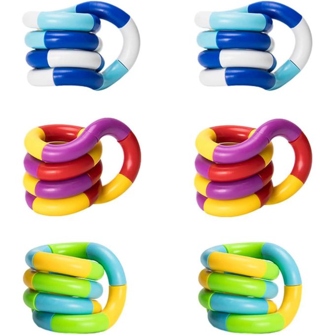 6 Piece Fidget Toys Set, Tangle Fidget Toy, Fidget Toys Children ...