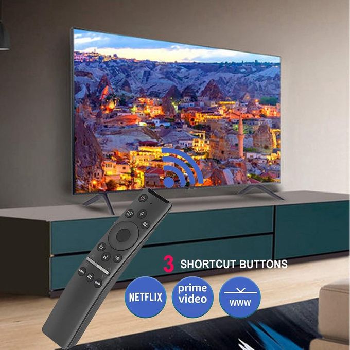 Universal Remote Control Replacement for Samsung TV LED QLED UHD SUHD HDR LCD Frame Curved HDTV 4K 8K 3D Smart TVs Prime Video WWW with Buttons for Netflix 