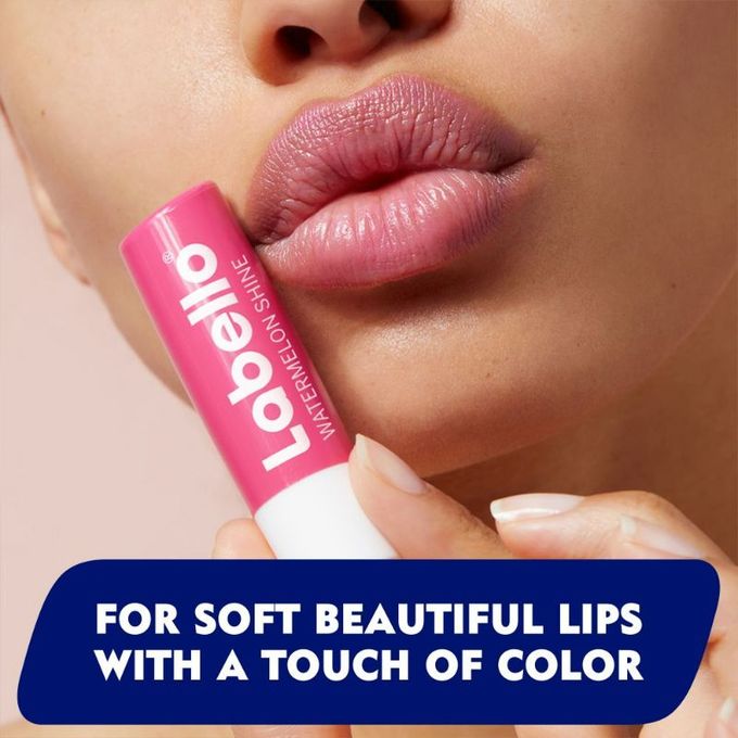 product_image_name-Labello-Lip Balm, Moisturising Lip Care, Watermelon Shine 4.8g-3