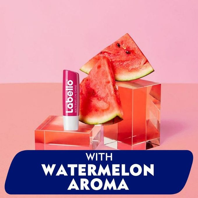 product_image_name-Labello-Lip Balm, Moisturising Lip Care, Watermelon Shine 4.8g-4