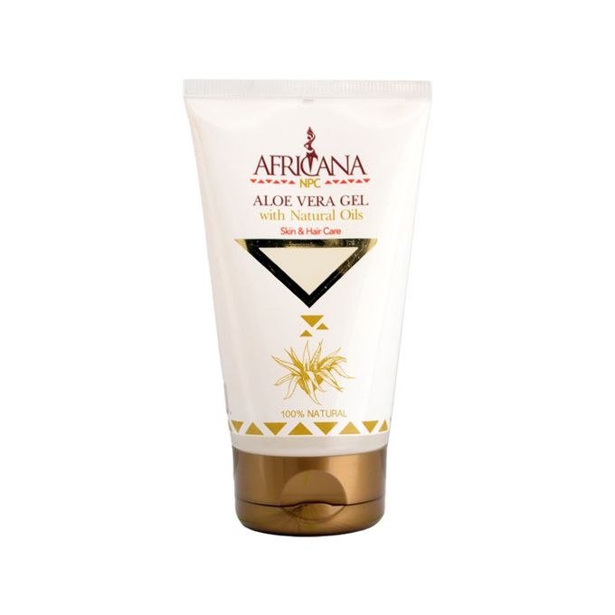 Shop Africana Aloe Vera Gel With Natural Oils For Hair Skin