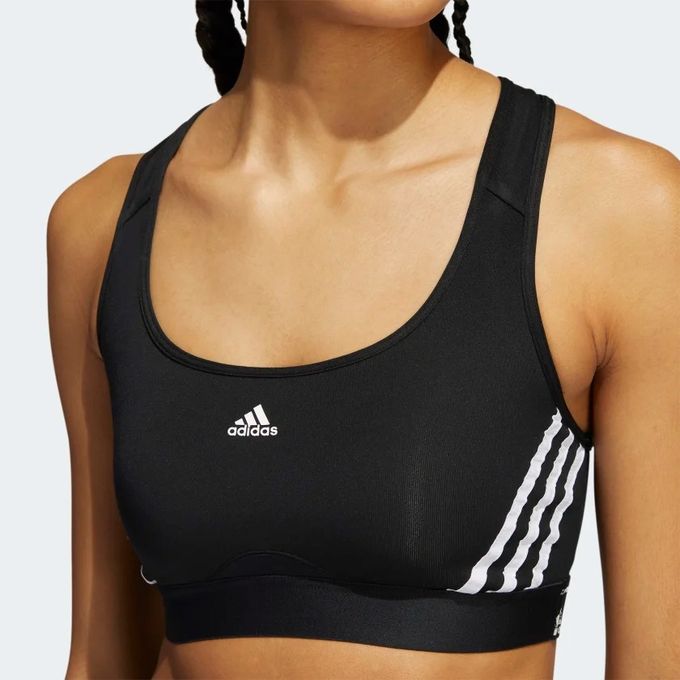 ADIDAS Women • Training TRAINING MEDIUM-SUPPORT 3-STRIPES BRA HC7889 @ Best  Price Online