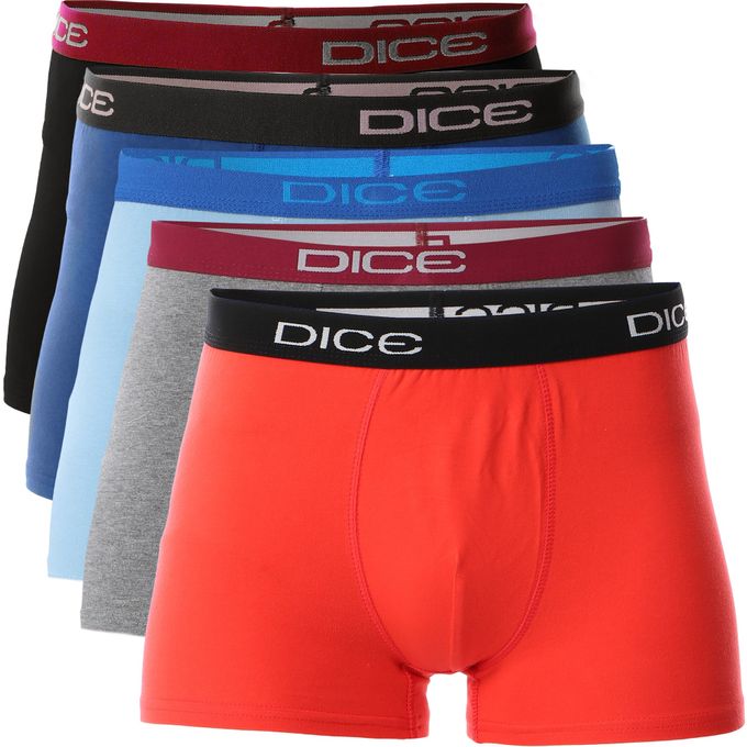 Dice Bundle Of Five Men Boxers @ Best Price Online