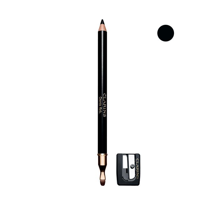Shop Clarins Long Lasting Eye Pencil With Brush With Sharpener No 01 Carbon Black Jumia Egypt