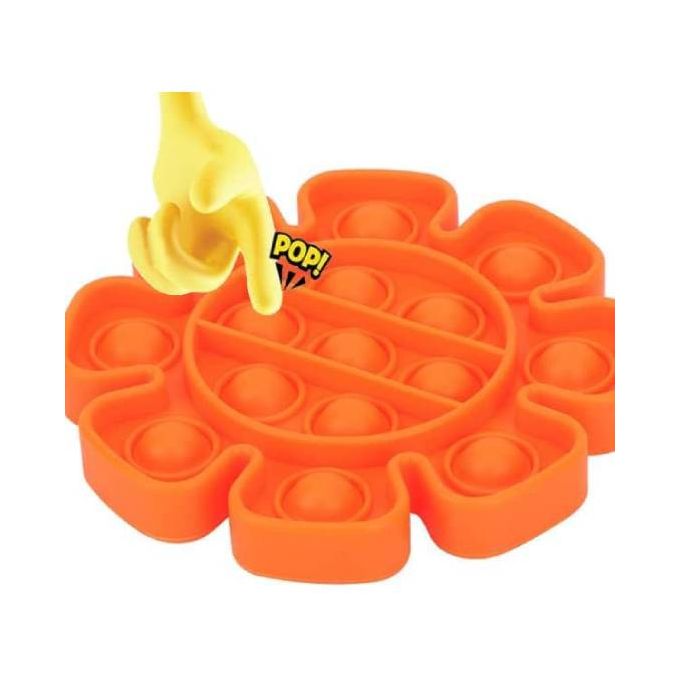 FunBlast Flower Pop It Fidget Toy, Silicone Stress