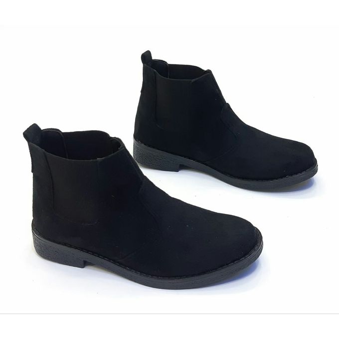Shop Generic Women Short Boots Black | Jumia Egypt