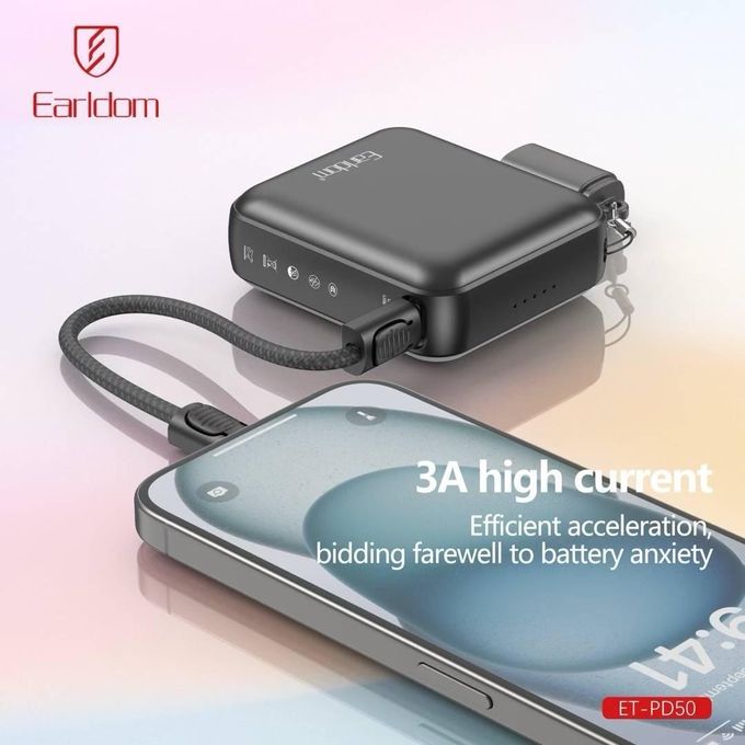 PD50 Power Bank Adapter 10000mAh with Built-in Charging