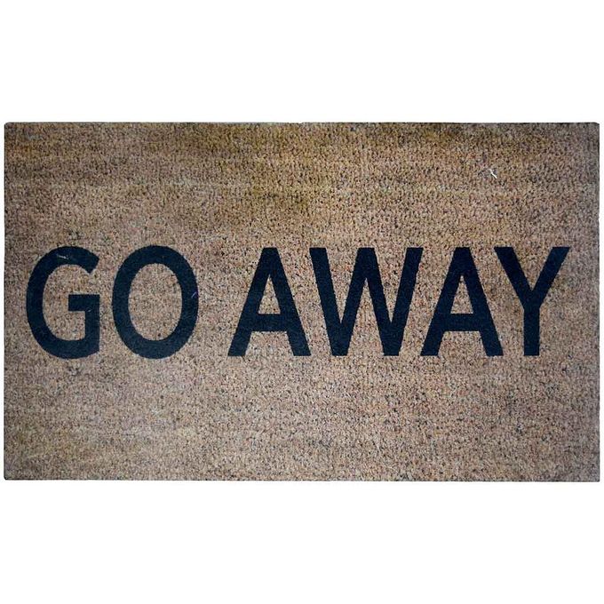 Shop Generic Go Away Non Slip Rubber Rectangular Print Doormat Beige Jumia Egypt If your expecting some friends and family then welcome them with 'come in' displayed. jumia egypt