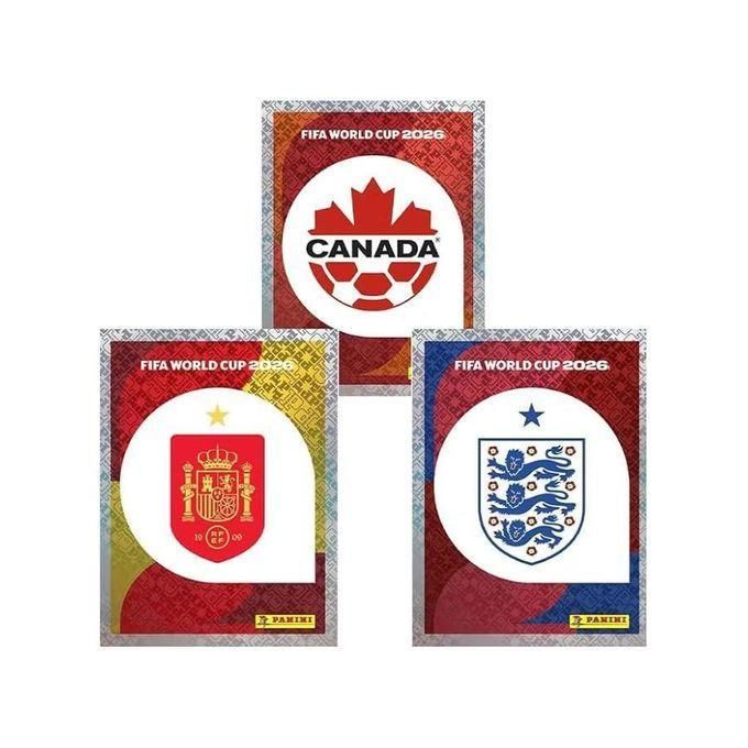 FIFA World Cup 2026 Sticker and Card Set, 4 Packs - Generic