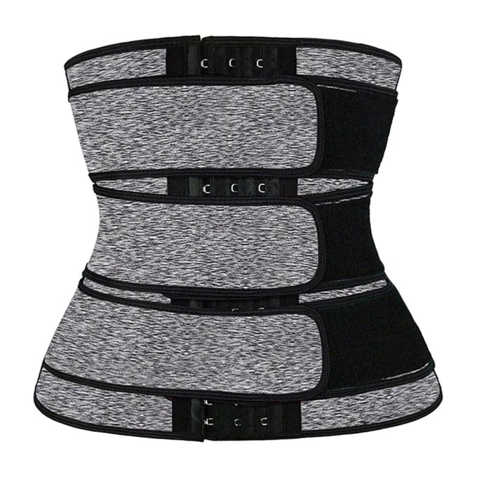 Shop Generic Neoprene Sauna Vest Body Slimming Waist Trainer Fashion  Workout Shapewear Adjustable Sweat Belt Corset Online