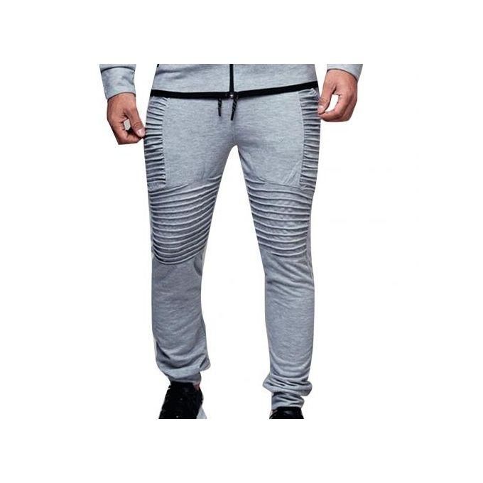 Buy Swanky Lycra Track Pants Gym Sports Fitness Wear Navy Blue Size L  Online at Best Prices in India - JioMart.