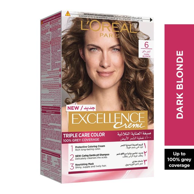L Oreal Paris Excellence Permanent Hair Dye Natural Golden Brown 5 3 Sainsbury S