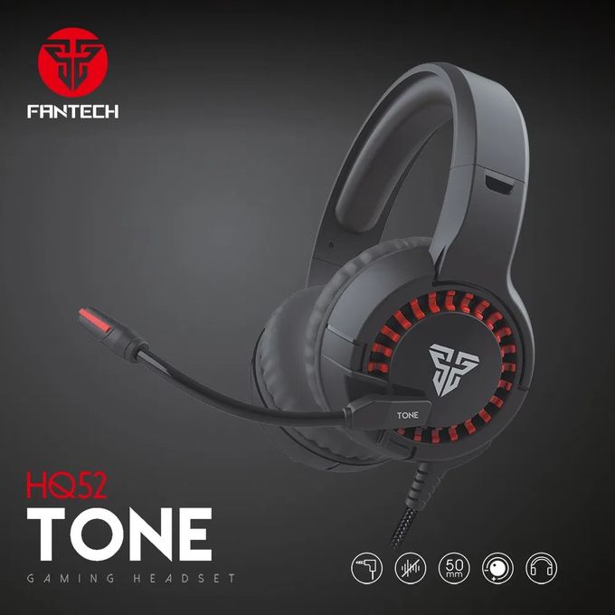 FANTECH HQ52 TONE Lightweight Gaming Headphone - 3.5MM Jack - For Mobile  Phone @ Best Price Online | Jumia Egypt