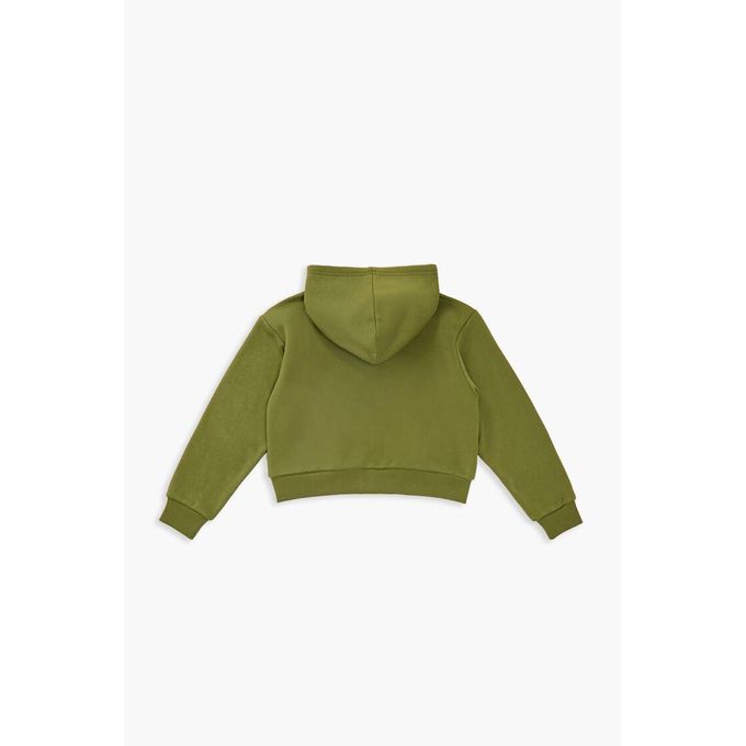 Girls Fleece Zip-Up Hoodie - Forever 21 - Jumia Egypt