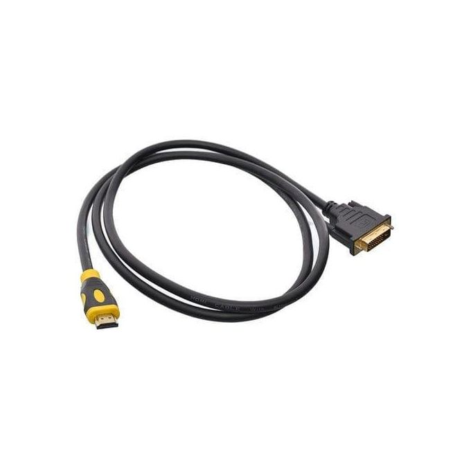 Video Converter Cable - Reliable HDMI to DVi Adapter for