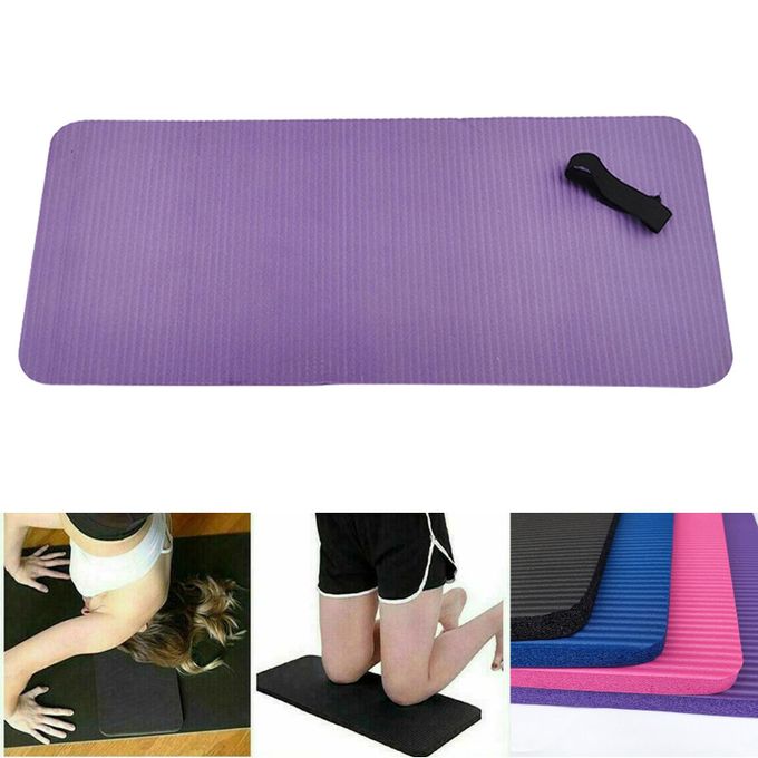 Buy Fitness Yoga Knee Pads - 60x25x1.5 cms Online