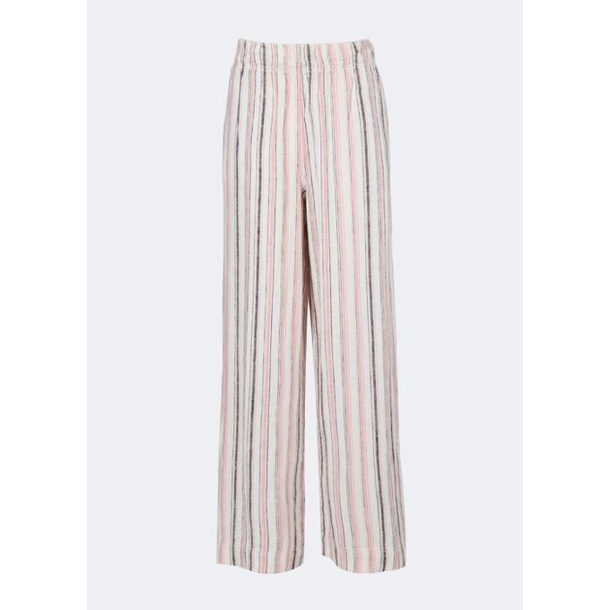 Matalan Women Stripe Print Split Hem Linen Blend Trousers  Best Price  Online  Jumia Egypt