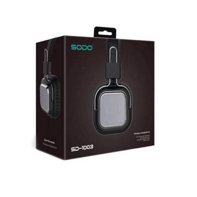 SODO SD-1003 Bluetooth Wired/Wireless Headphone - Black @ Best Price Online